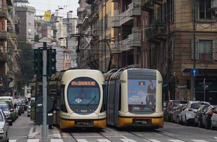 ATM Ansaldobreda Siretto trams 7507 & 7609